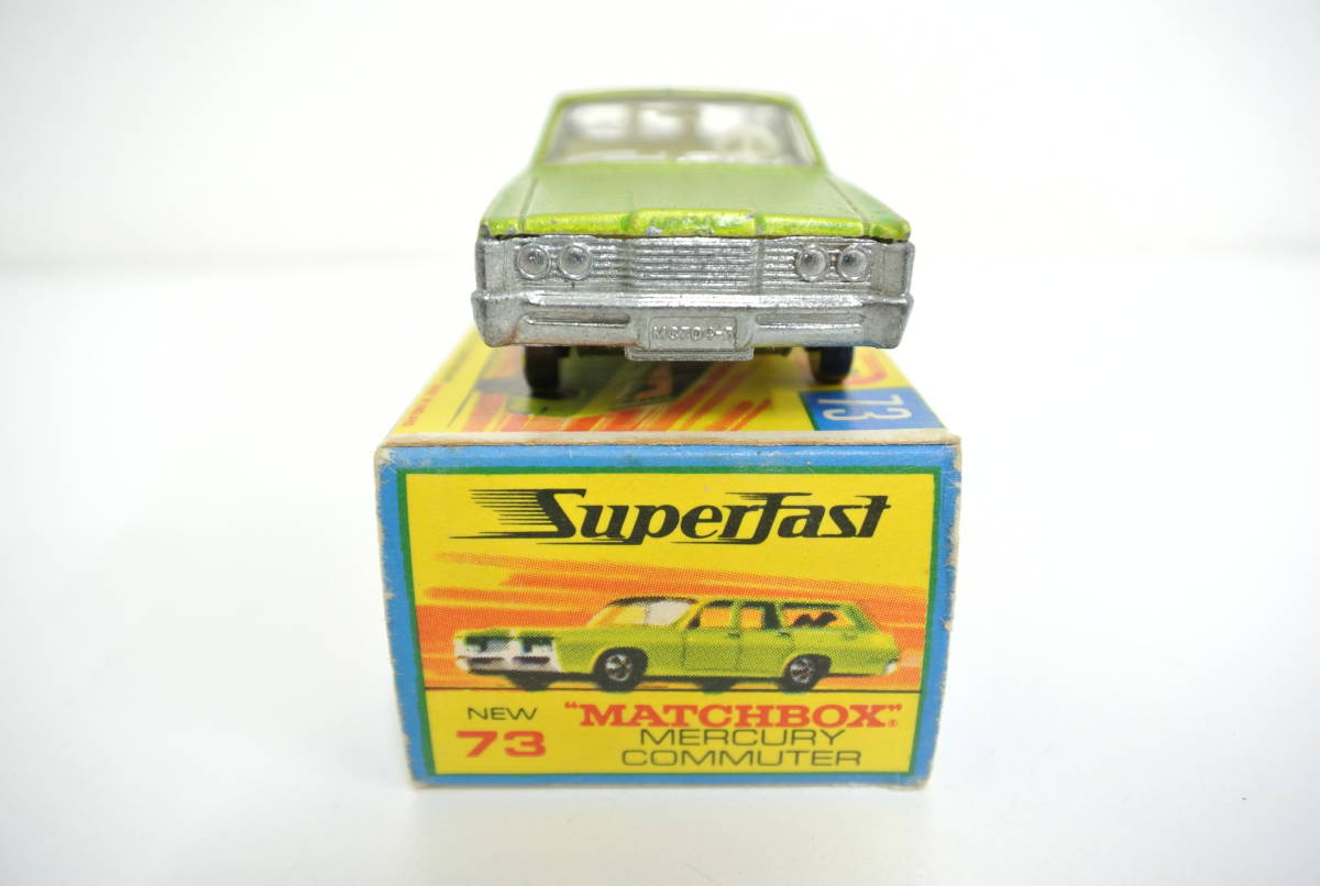 玩具祭 マッチボックス ミニカー スーパーファスト NEW 73 マーキュリー コミューター 箱付 MATCHBOX Superfast MERCURY COMMUTER_画像2