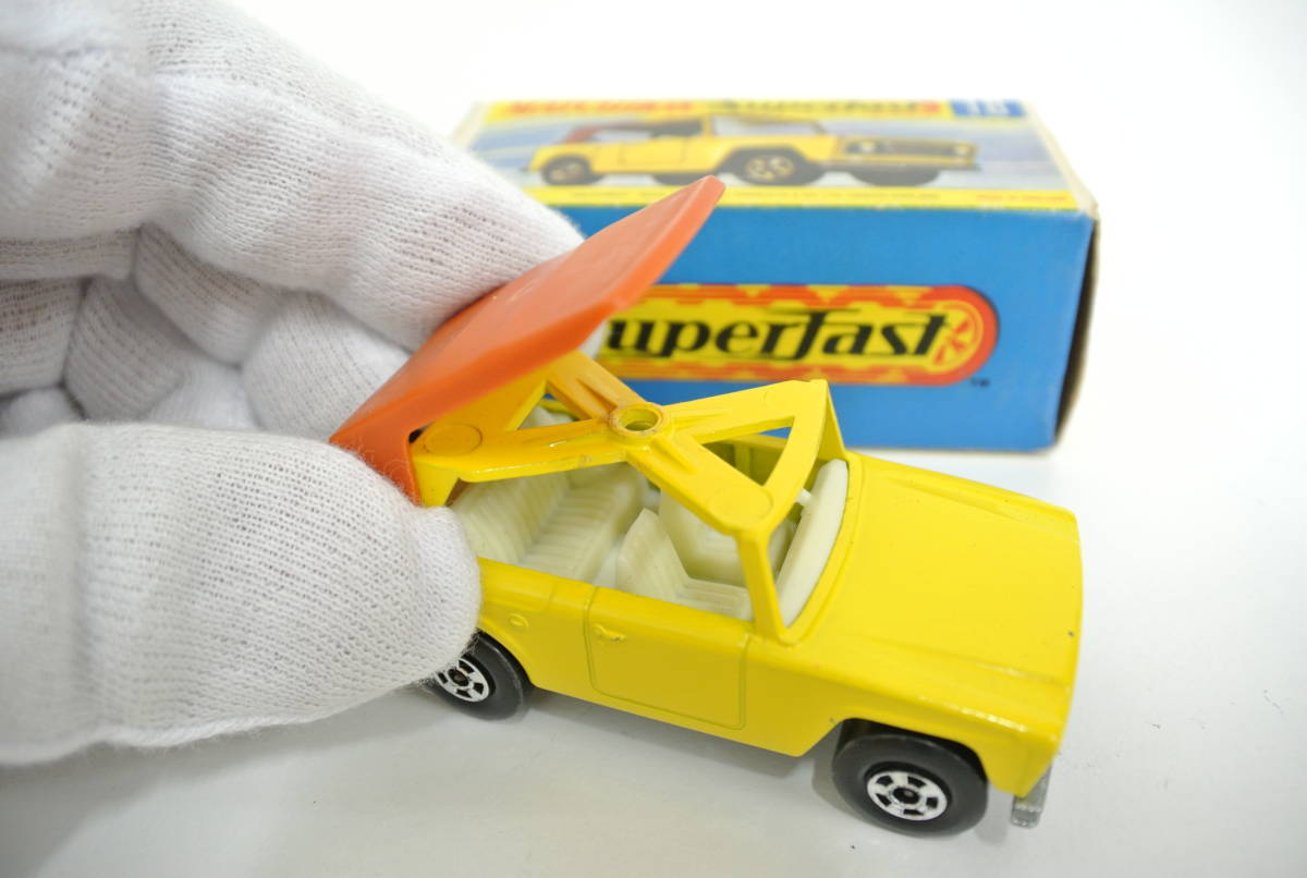 玩具祭 マッチボックス ミニカー スーパーファスト NEW 18 フィールドカー 箱付 MATCHBOX Superfast FIELD CAR_画像7