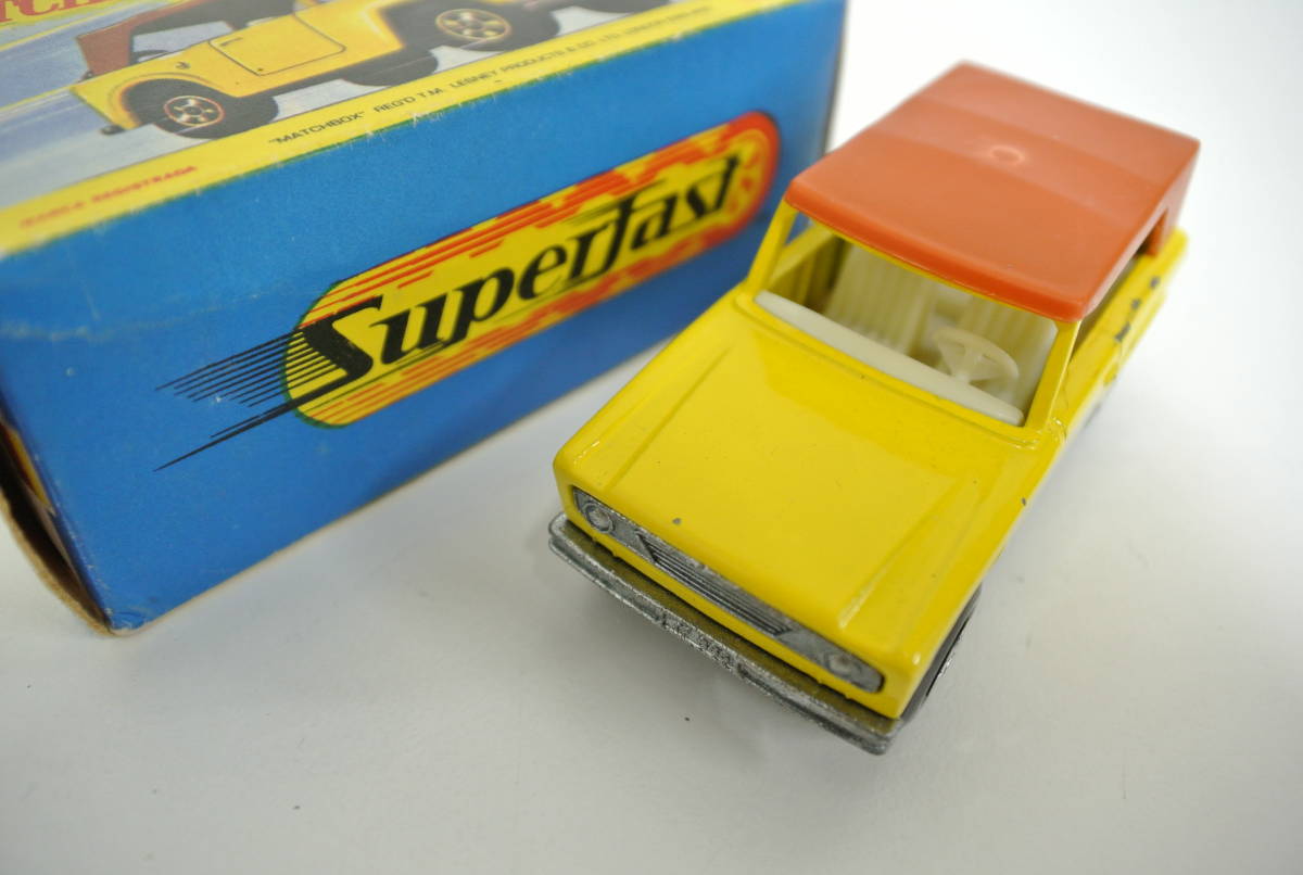 玩具祭 マッチボックス ミニカー スーパーファスト NEW 18 フィールドカー 箱付 MATCHBOX Superfast FIELD CAR_画像10