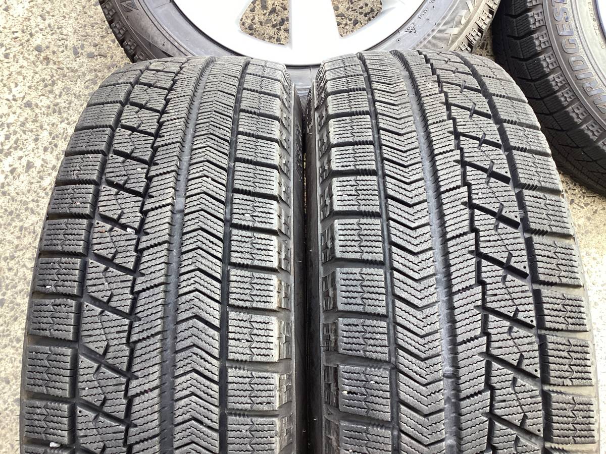 M6908 アクア ヴィッツに！5.5J +39 100 4H トヨタ 純正 15インチアルミ＆175/65R15 ブリザック スタッドレスタイヤ4本セット☆彡_画像8