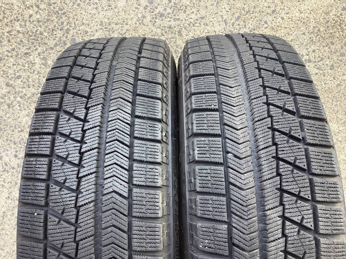 M6908 アクア ヴィッツに！5.5J +39 100 4H トヨタ 純正 15インチアルミ＆175/65R15 ブリザック スタッドレスタイヤ4本セット☆彡_画像9