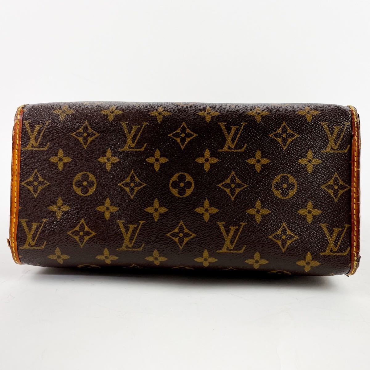 1円 ◎定価12万 『漂う高級感』 LOUIS VUITTON ルイヴィトン トートバッグ ポパンクールオ M40007 モノグラム ブラウン◎_画像5