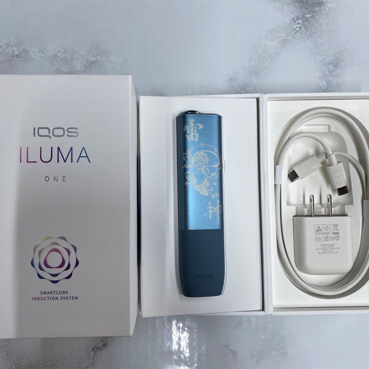 iQOS ILUMA ONE アイコス イルマワン レーザー加工 雷神 風神 和 iQOS ILUMA ONE アイコス イルマワン レーザー加工 雷神 風神 和