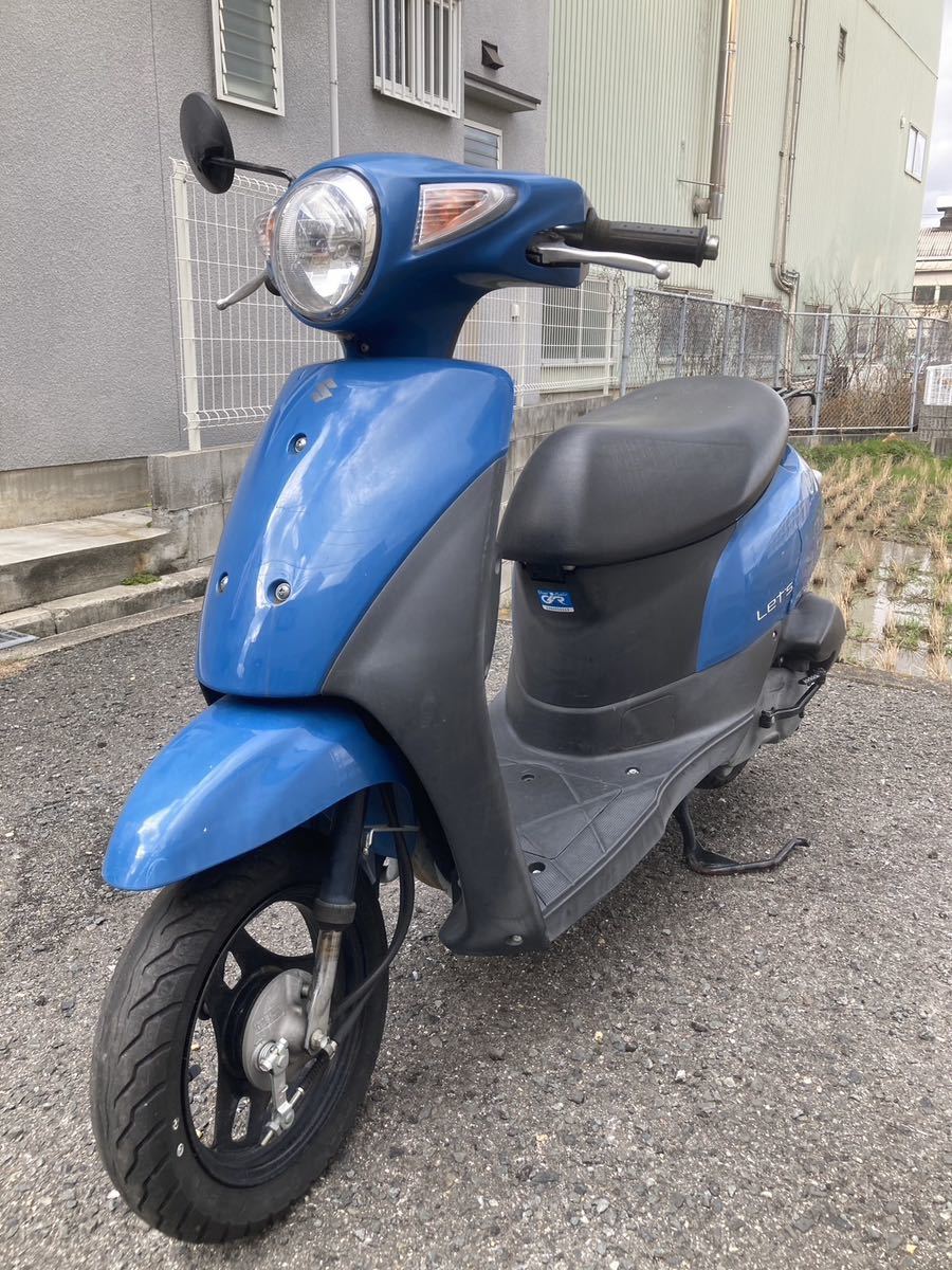 145 スズキSUZUKI現行レッツ　CA4AA コンビニフック_画像3