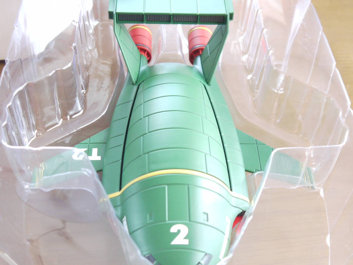 ♪♪デアゴスティーニ　サンダーバード２号＋ジェットモグラ　1/400　ダイキャストモデル　全巻購入特典♪♪_画像1