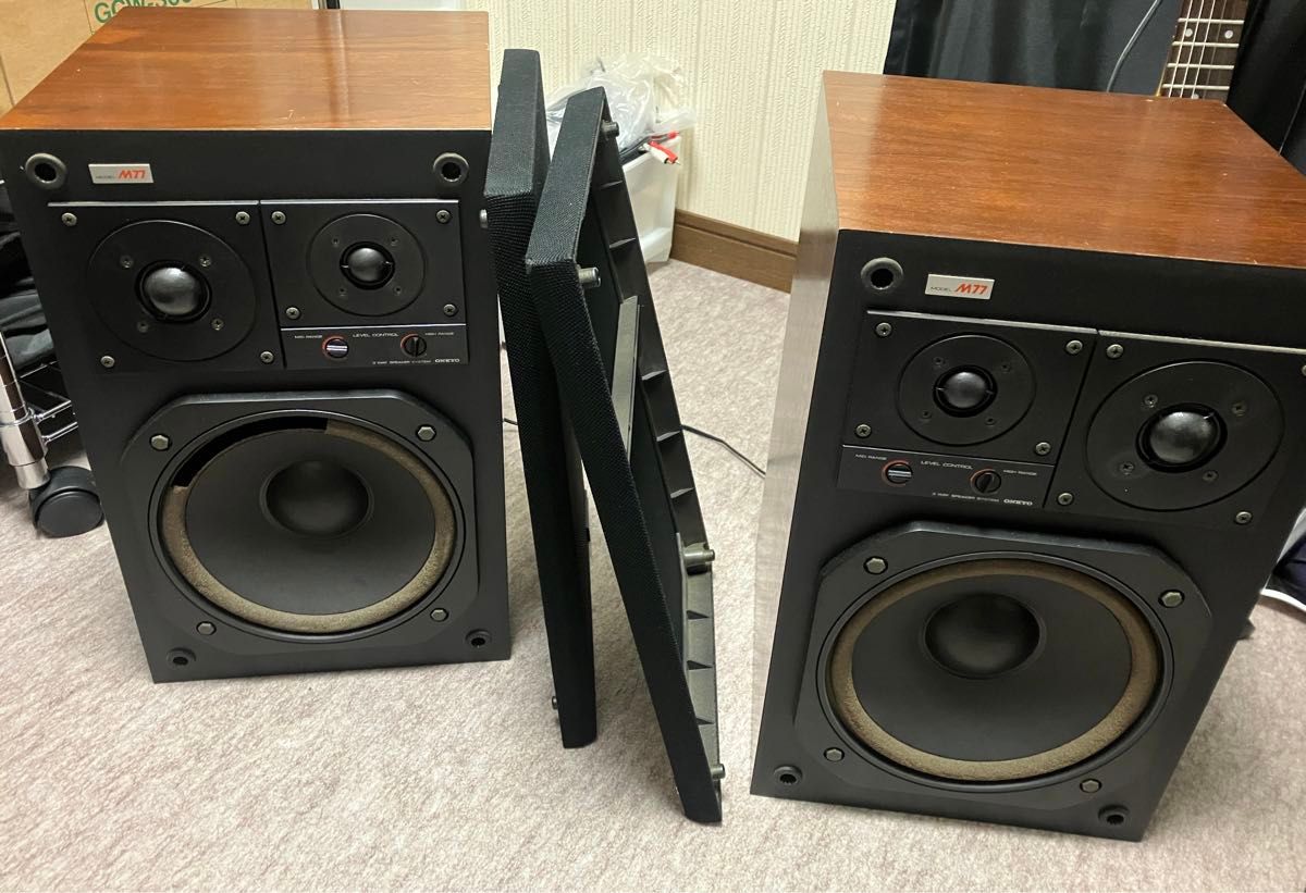 ONKYO オンキョー スピーカーM77 3ウェイ最大80W 送料込|Yahoo ONKYO オンキョー スピーカーM77 3ウェイ最大80W 送料込|Yahoo