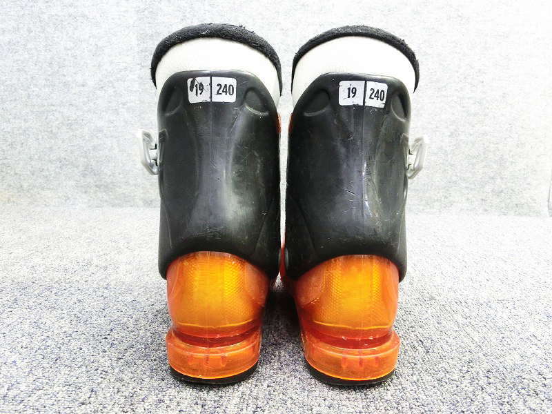 1581Y★SALOMON T2 19cm★中古/サロモン/フロントバックル/ジュニア用_ヒール上部にサイズ表記あり