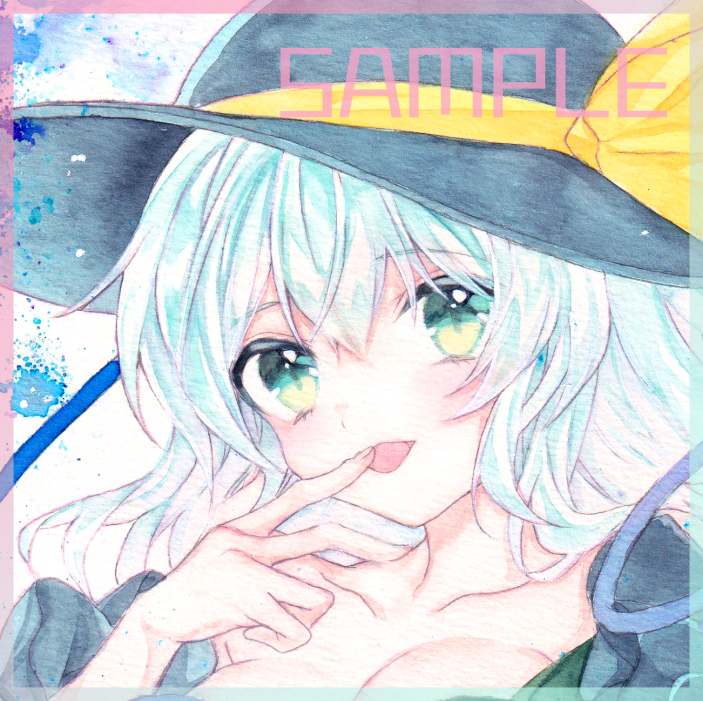 同人手描きイラスト◇東方Project◇古明地こいし◇約A4 商品细节 同人手描きイラスト◇東方Project◇古明地こいし◇約A4 商品细节