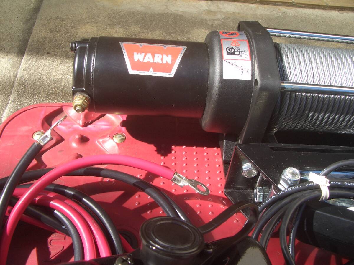  winch electric WARN Z3500 12V new goods unused goods 