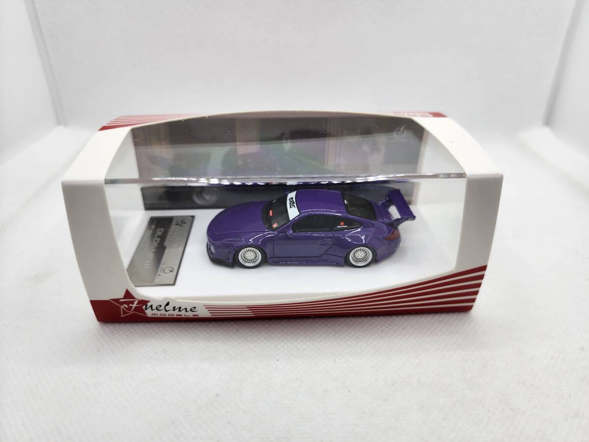 Fuelme Models 1/64 OLD & NEW PORSCHE 997 MID NIGHT PURPLR (現状渡し)_画像1