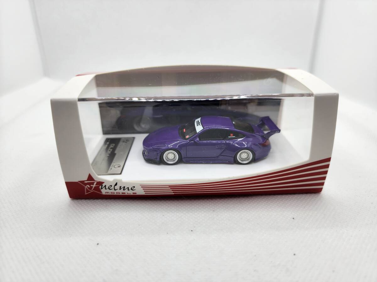 Fuelme Models 1/64 OLD & NEW PORSCHE 997 MID NIGHT PURPLR (現状渡し)_画像2