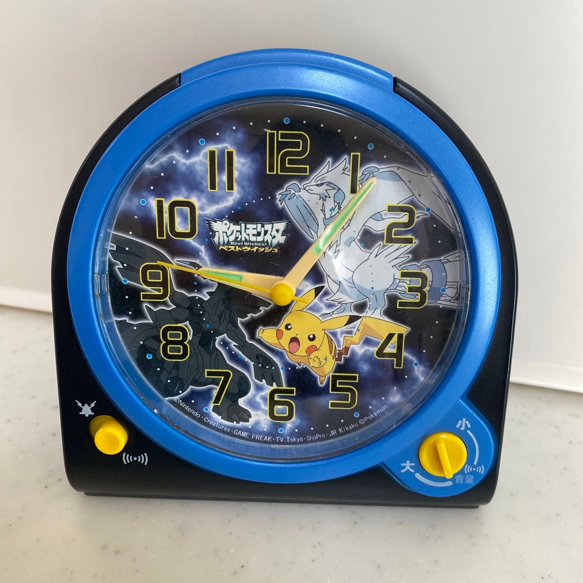 ポケットモンスター ベストウィッシュ 目覚まし時計 SEIKO ポケットモンスター ベストウィッシュ 目覚まし時計 SEIKO