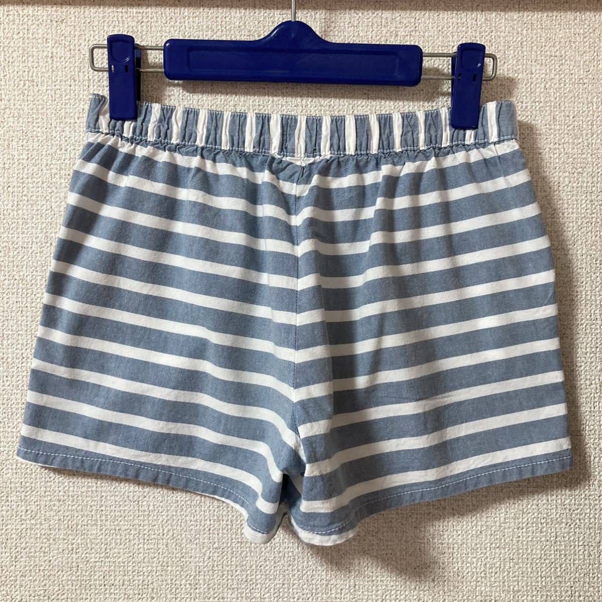 １回着新品同様☆GAP kids ボーダースカパン 150 スカッツ ギャップキッズ_画像2