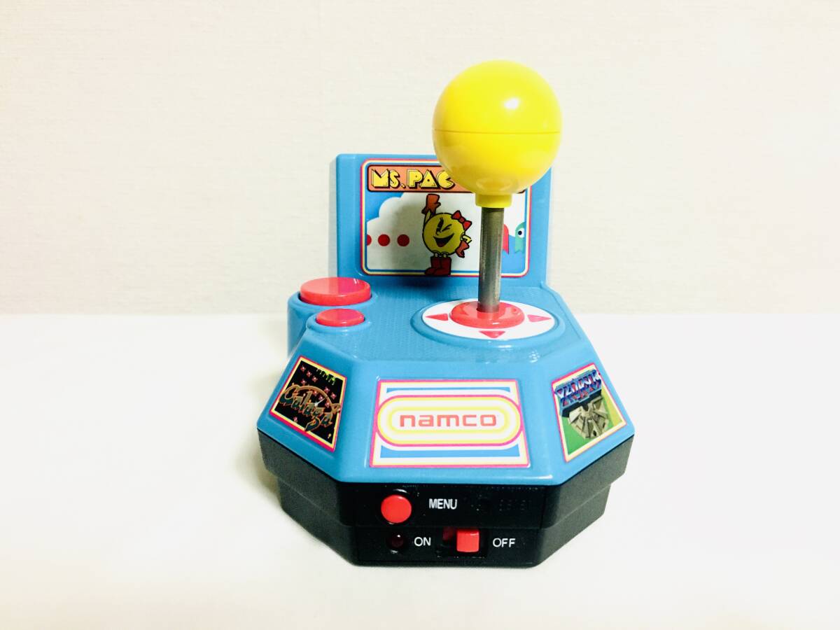 ★☆激レア・動作品☆★PLUG in PLAY TV GAMES NAMCO ナムコ レトロゲーム ゲーム5種類【水色】当時物 昭和レトロ_画像1