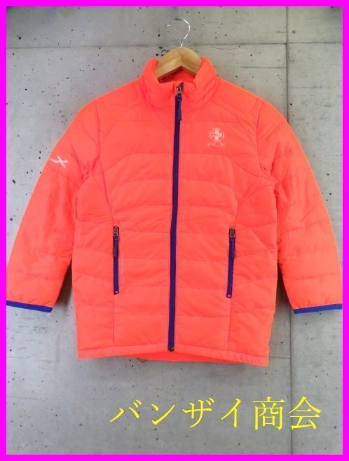 025c7◆キッズサイズ◆軽量ダウン◆Ralph Lauren RLX ラルフローレン ライトダウンジャケット 7/ブルゾン/ポロシャツ/子供服/良品です_画像1