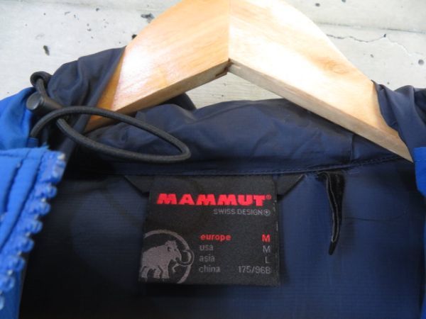 2120b3◆750フィル◆MAMMUT マムート フーディ 羽毛ダウンジャケット L/アウトドア/マウンテンパーカー/ブルゾン/シャツ/メンズ/男性_画像10