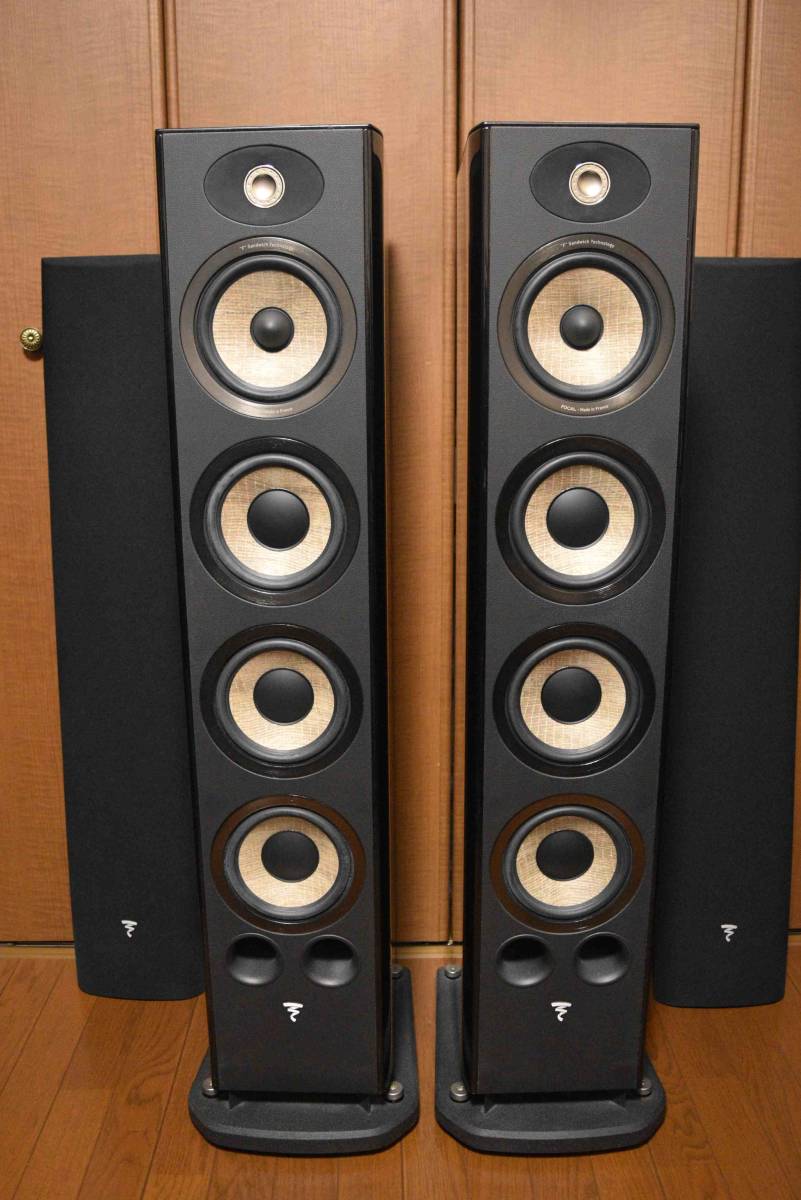 スピーカー FOCAL フォーカル ARIA936 ハイグロスブラック ペア 中古品_画像2