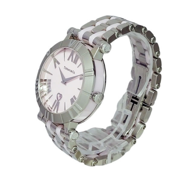 Tiffany&Co ティファニー アトラス Z1301.11.11A31A00A クォーツ ピンク ハート レディース 腕時計【中古】の画像2