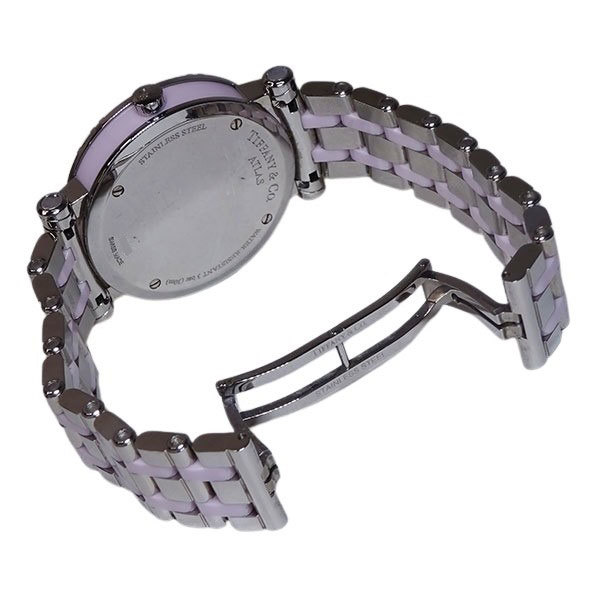 Tiffany&Co ティファニー アトラス Z1301.11.11A31A00A クォーツ ピンク ハート レディース 腕時計【中古】の画像5