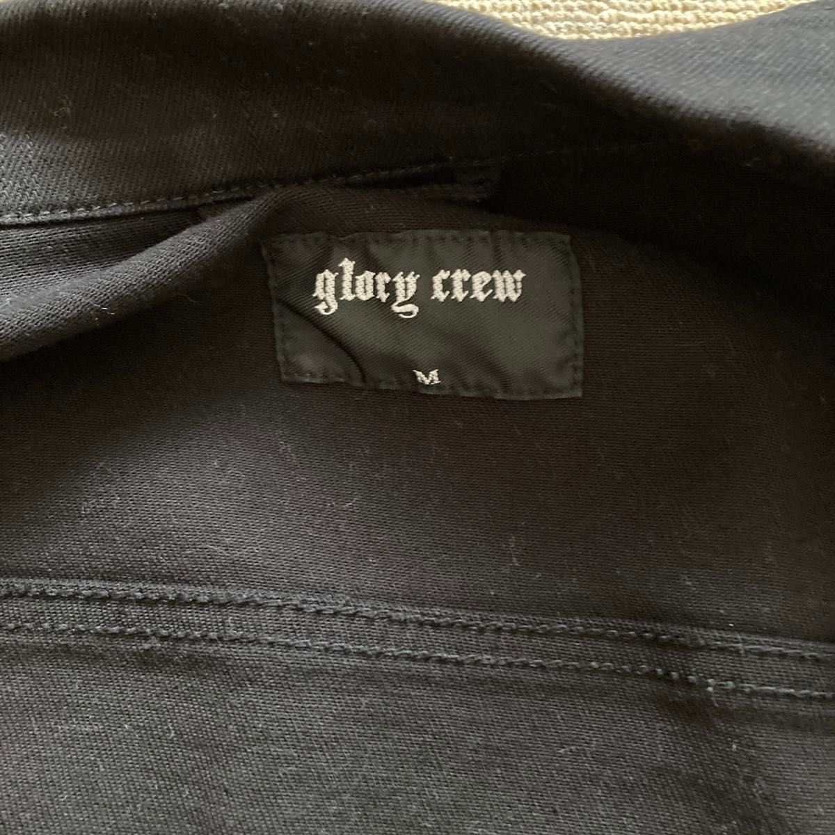 glory crew デニムジャケット 黒