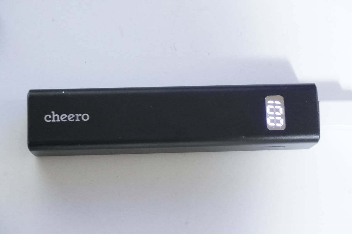 cheero Poewr Plus 5 Stick 5000mAh　スリム　PD対応　モバイルバッテリー　PD18W_画像5