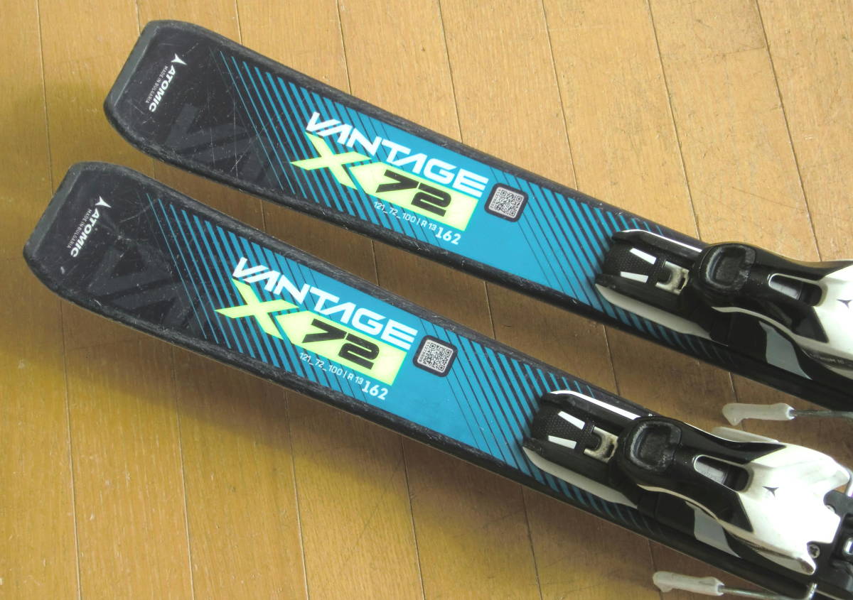 ■■送料無料■即決■アトミック/ATOMIC■VANTAGE X 72■カービングスキー■162cm■調整ビン付■WAX済■■_画像6