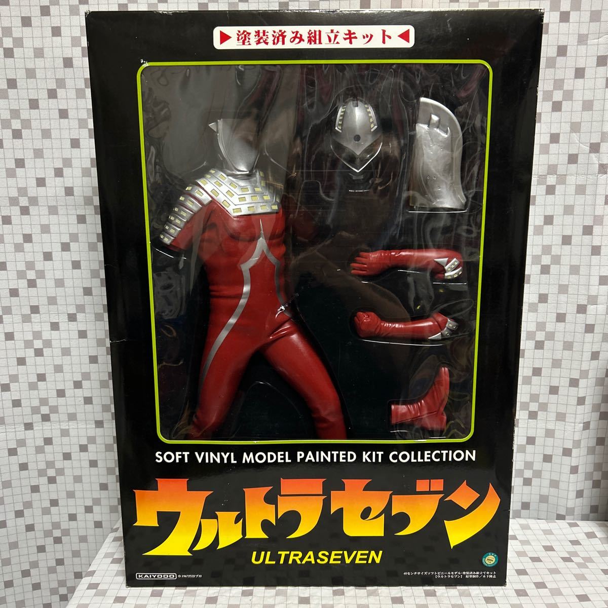 rsnr 海洋堂 塗装済組立キット 原型 木下隆志 ウルトラマン ウルトラセブン ビッグサイズソフビフィギュア