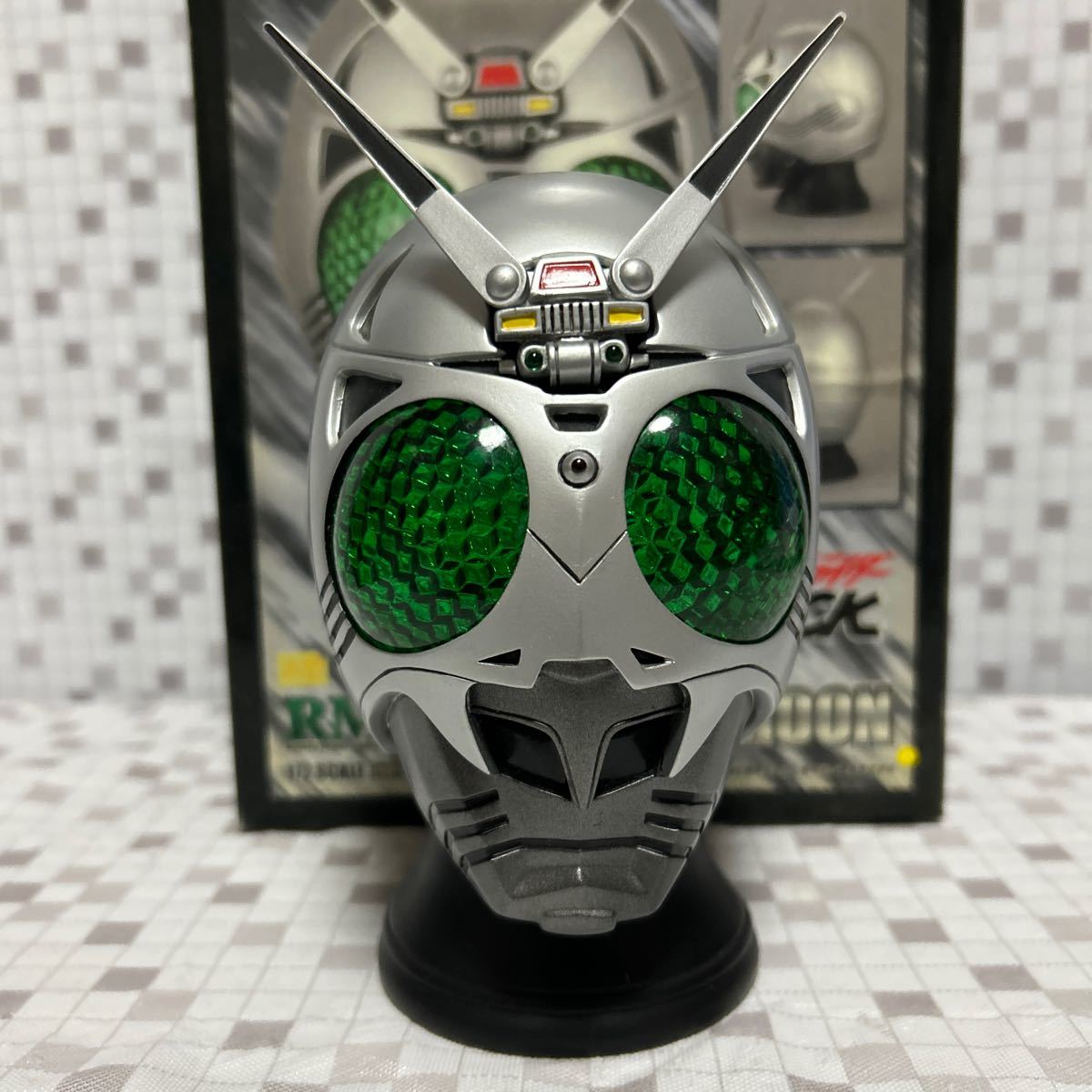 ihhnn Rainbow structure type plan RMW 1/2 scale mask Kamen Rider BLACK shadow moon 