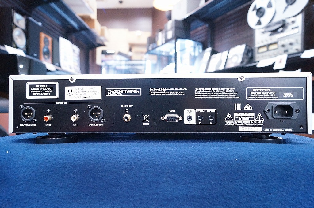 ローテル ROTEL CDプレーヤー RCD-1572_画像5