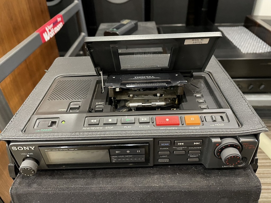 ジャンク SONY ソニー DAT TCD-D10 デジタルオーディオテープ ジャンク SONY ソニー DAT TCD-D10 デジタルオーディオテープ