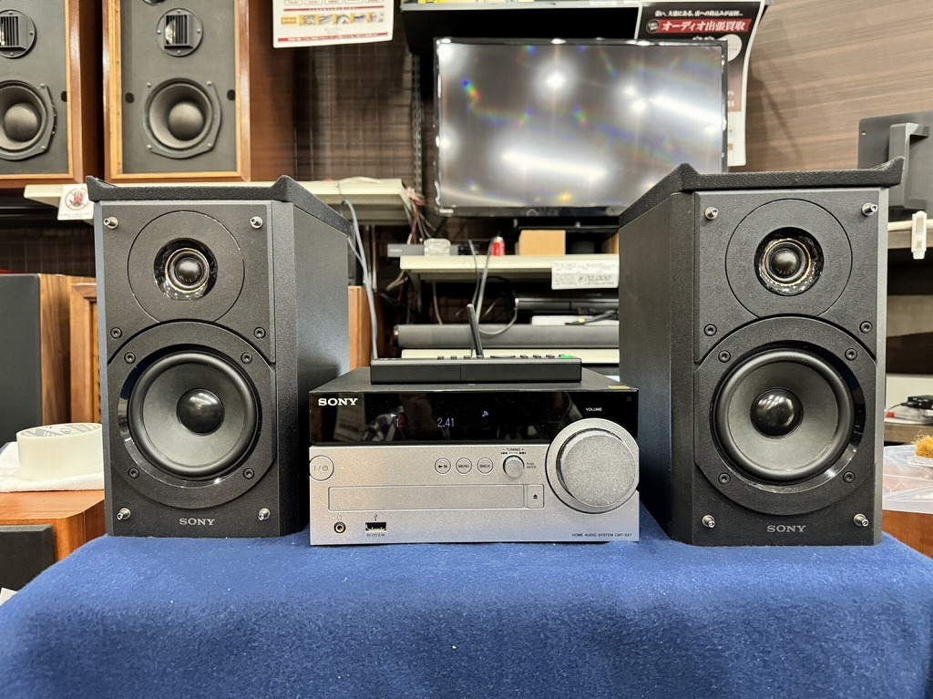 ソニー SONY BT ミニコンポ CMT-SX7