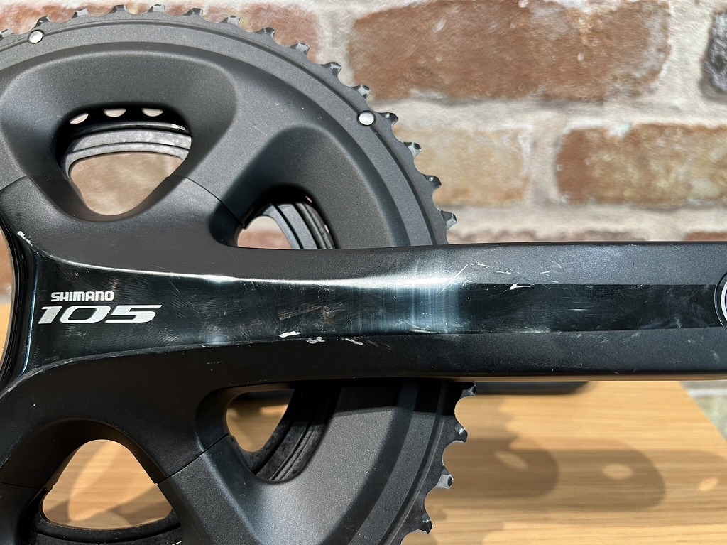 シマノ SHIMANO 105 クランクセット 52-36T 170mm BLACK FC-5800の画像4