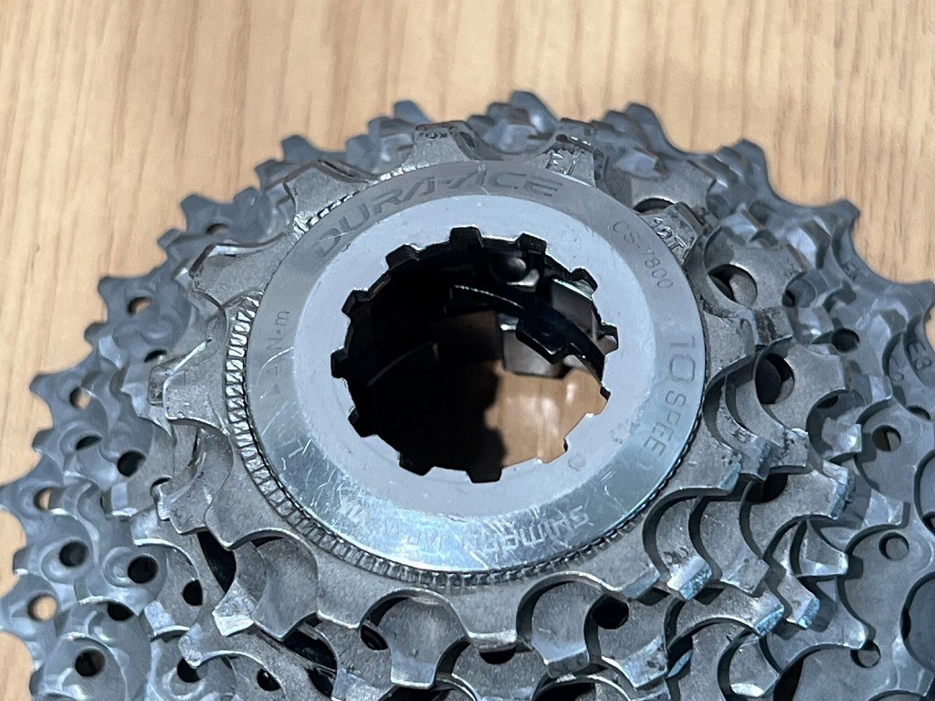 シマノ SHIMANO DURA-ACE カセットスプロケット 10s 12-25t CS-7800_画像2