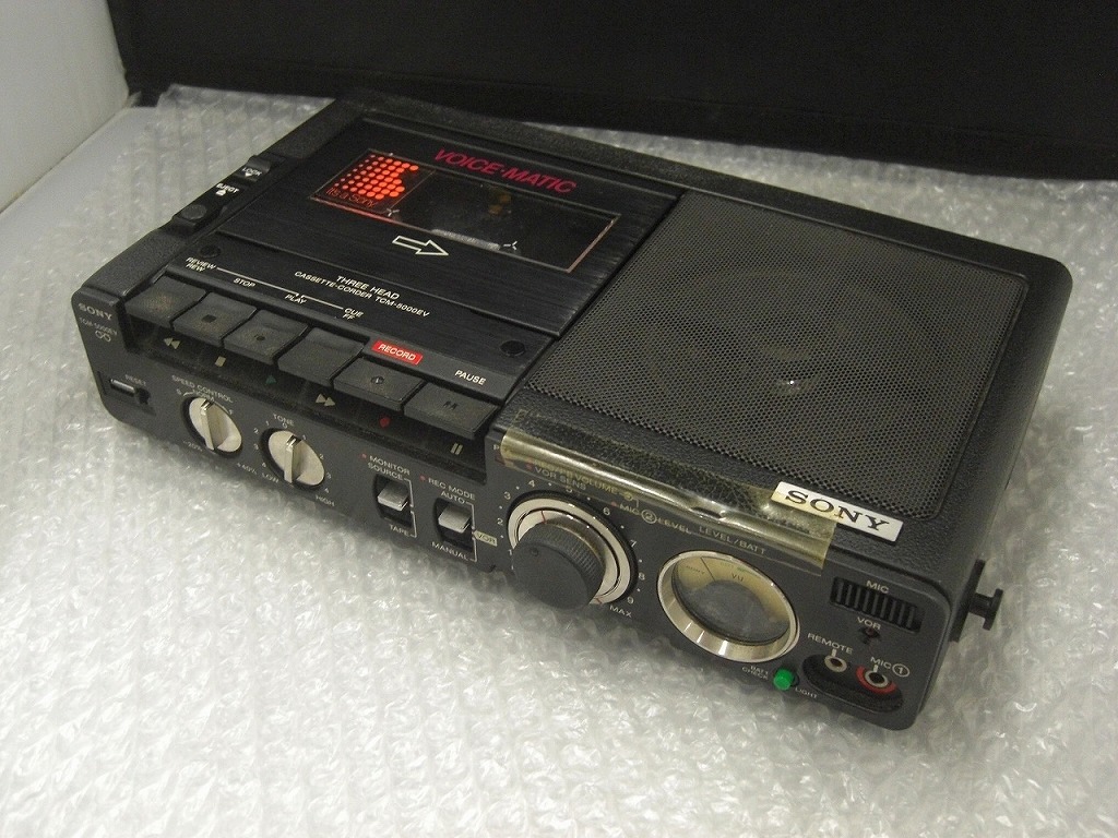 歯科医師 ソニー SONY 【ジャンク品】 テープレコーダー TCM-5000EV