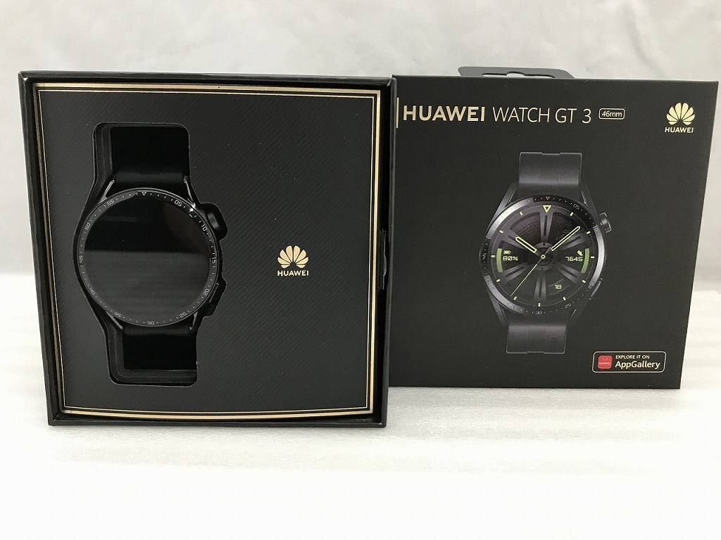 ファーウェイ HUAWEI スマートウォッチ Huawei WATCH GT3 ブラック JPT-B29