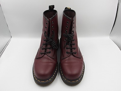 ドクターマーチン Dr.Martens ８ホールブーツ CHERRY RED 1460_画像2