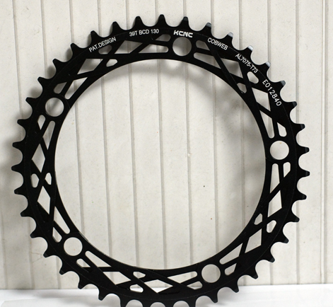 チェーンリング H3 CHAINRING（KCNC/ケーシーエヌシー）5 ARM 58T BCD:130mm & 5 ARM 39T BCD:130mm 未使用品 2点_画像8