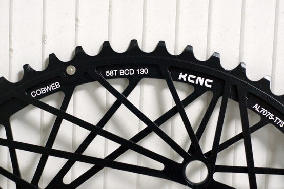 チェーンリング H3 CHAINRING（KCNC/ケーシーエヌシー）5 ARM 58T BCD:130mm & 5 ARM 39T BCD:130mm 未使用品 2点_画像7