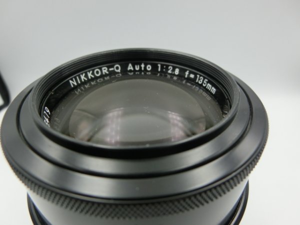 【中古・現状品】 Nikon レンズ NIKKOR-Q Auto 1:2.8 f=135mm　ニコン ZA3B-T60-2MA120_画像4