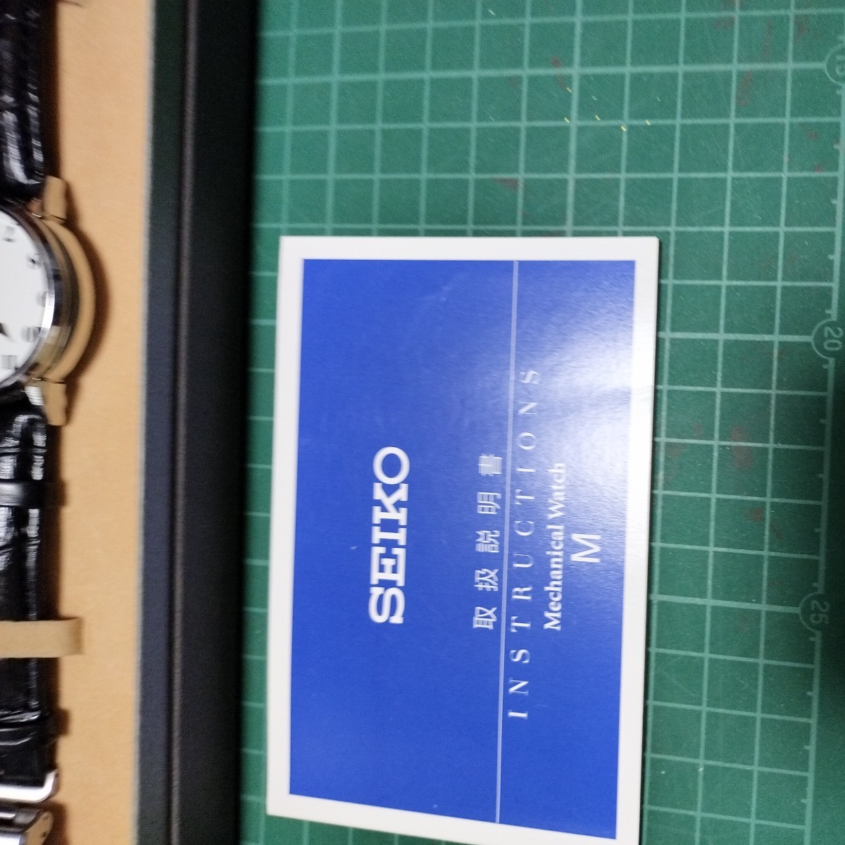 格安　SEIKO】プレザージュ　SARX027 6R15-02Z0　自動巻　レザー　ステンレススチール　白琺瑯文字盤　_画像6