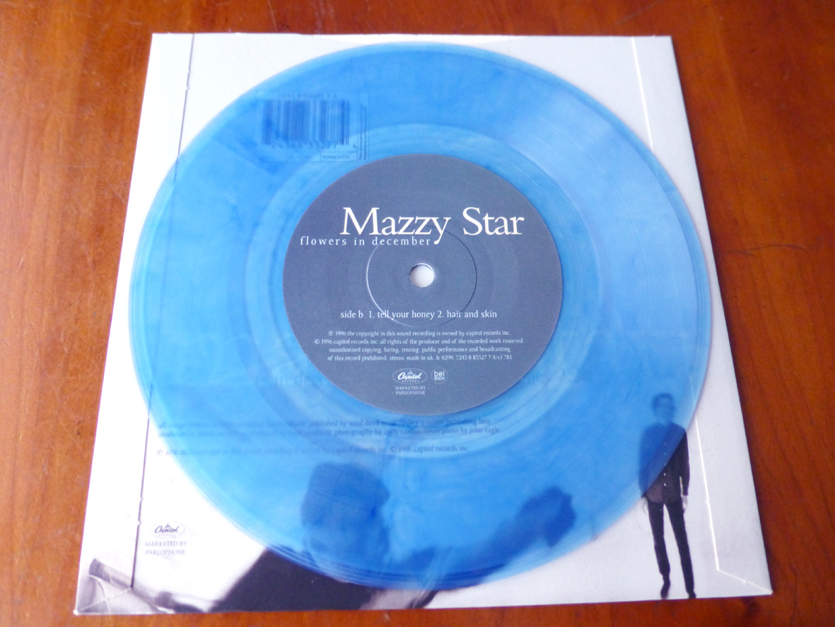 マジー・スター Mazzy Star Flowers in December Limited Edition Clear Blue Vinyl_画像4