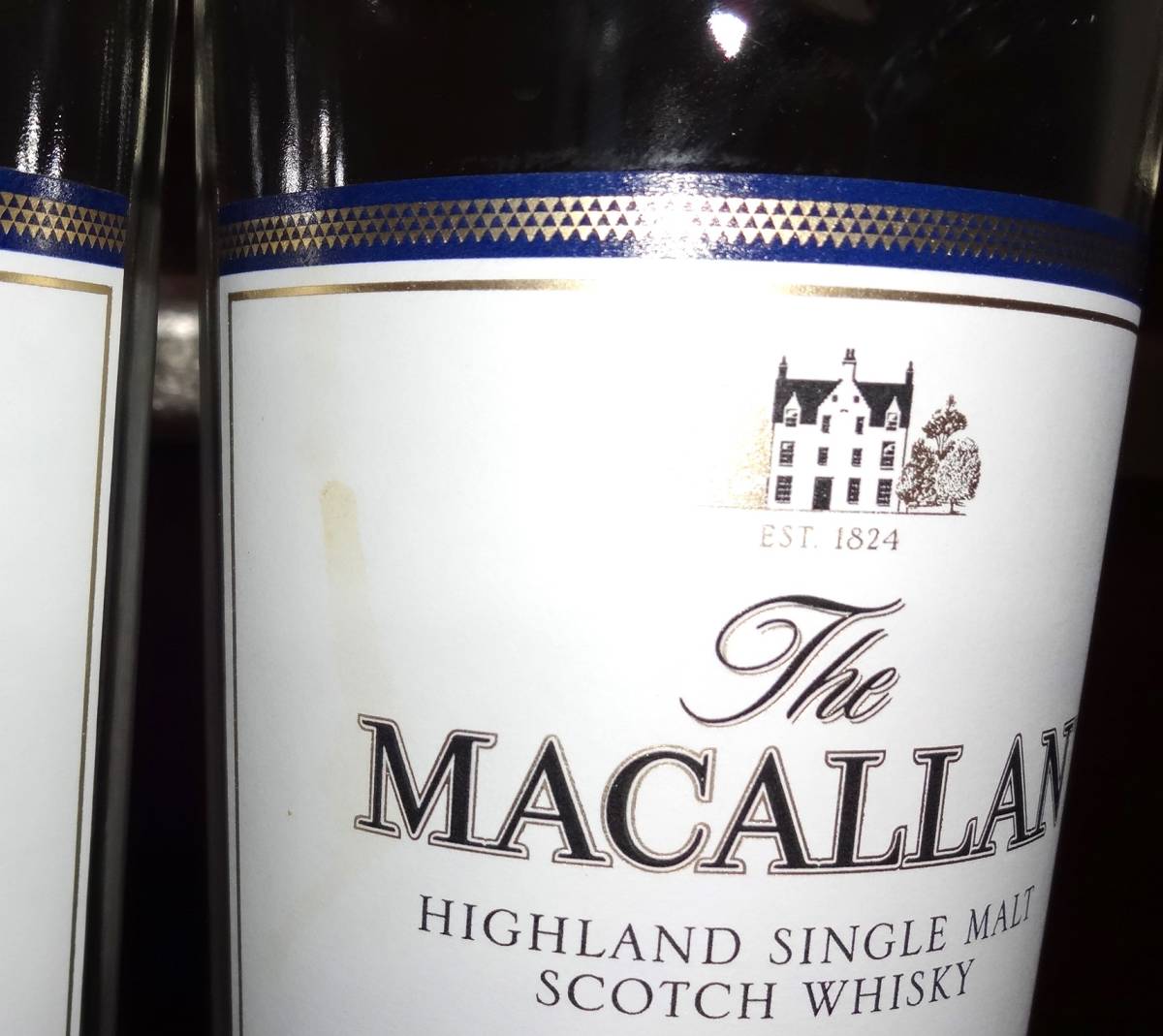 The MACALLAN DOUBLE CASK 12 YEARS OLD　ザ・マッカラン　ダブルカスク　12年　空き瓶12本、空き箱付_画像2
