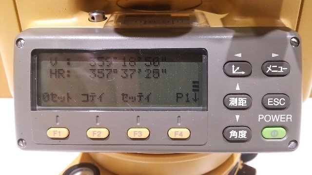 (1円スタート！) TOPCON トプコン トータルステーション GPT-1002 測量機器 動作良好 A0999_画像5