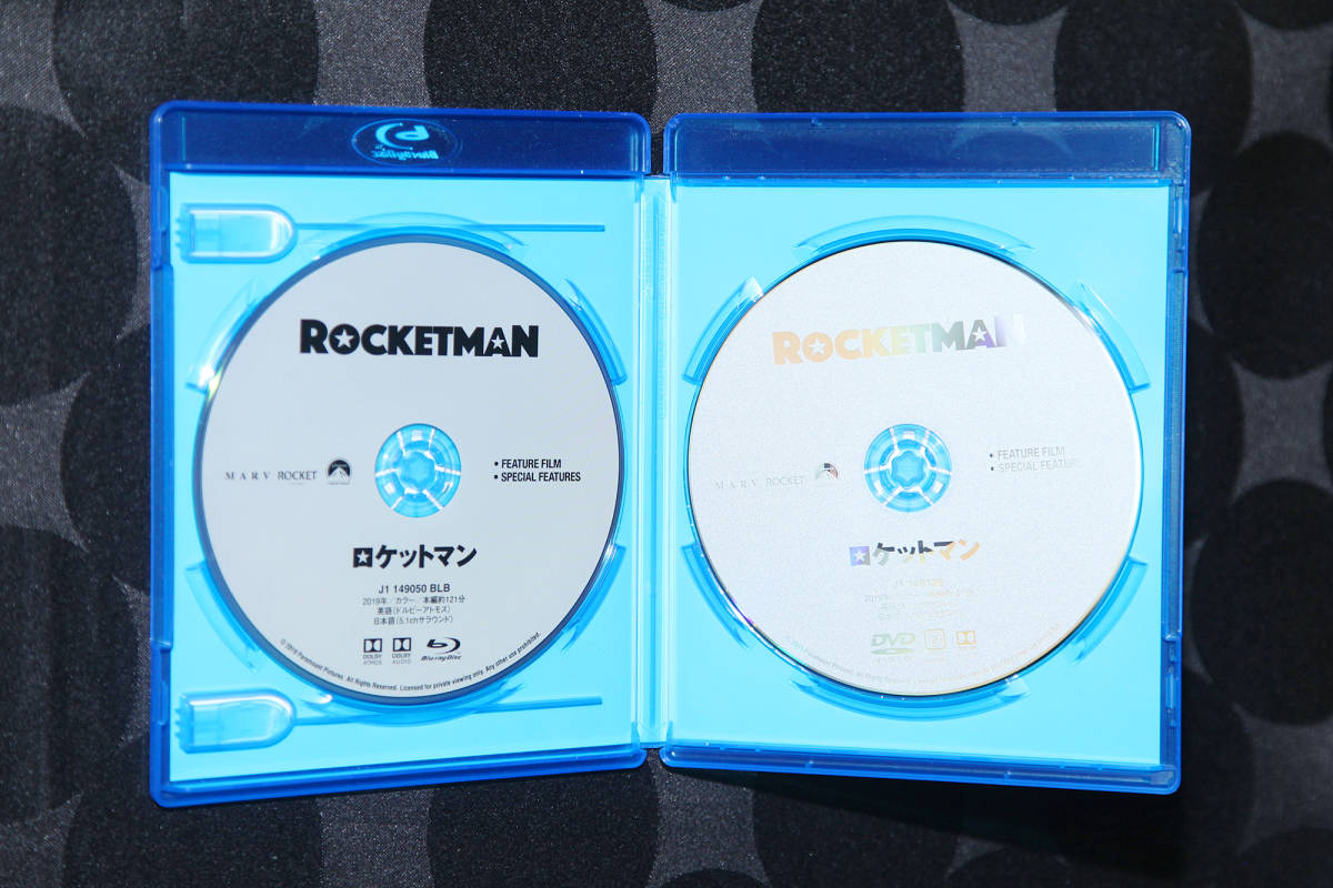 正規品 セル版 ロケットマン ブルーレイ+DVD セット 英語歌詞字幕付き タロン・エガートン エルトン・ジョン 80分に及ぶ特典を収録_画像4