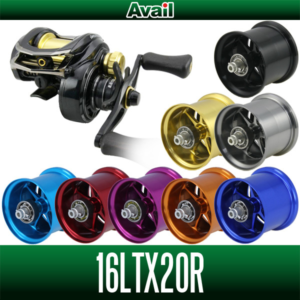 【Avail/アベイル】ABU 16Revo LTX-BF8用 マイクロキャストスプール MicrocastSpool 【16LTX34R】/*_画像2