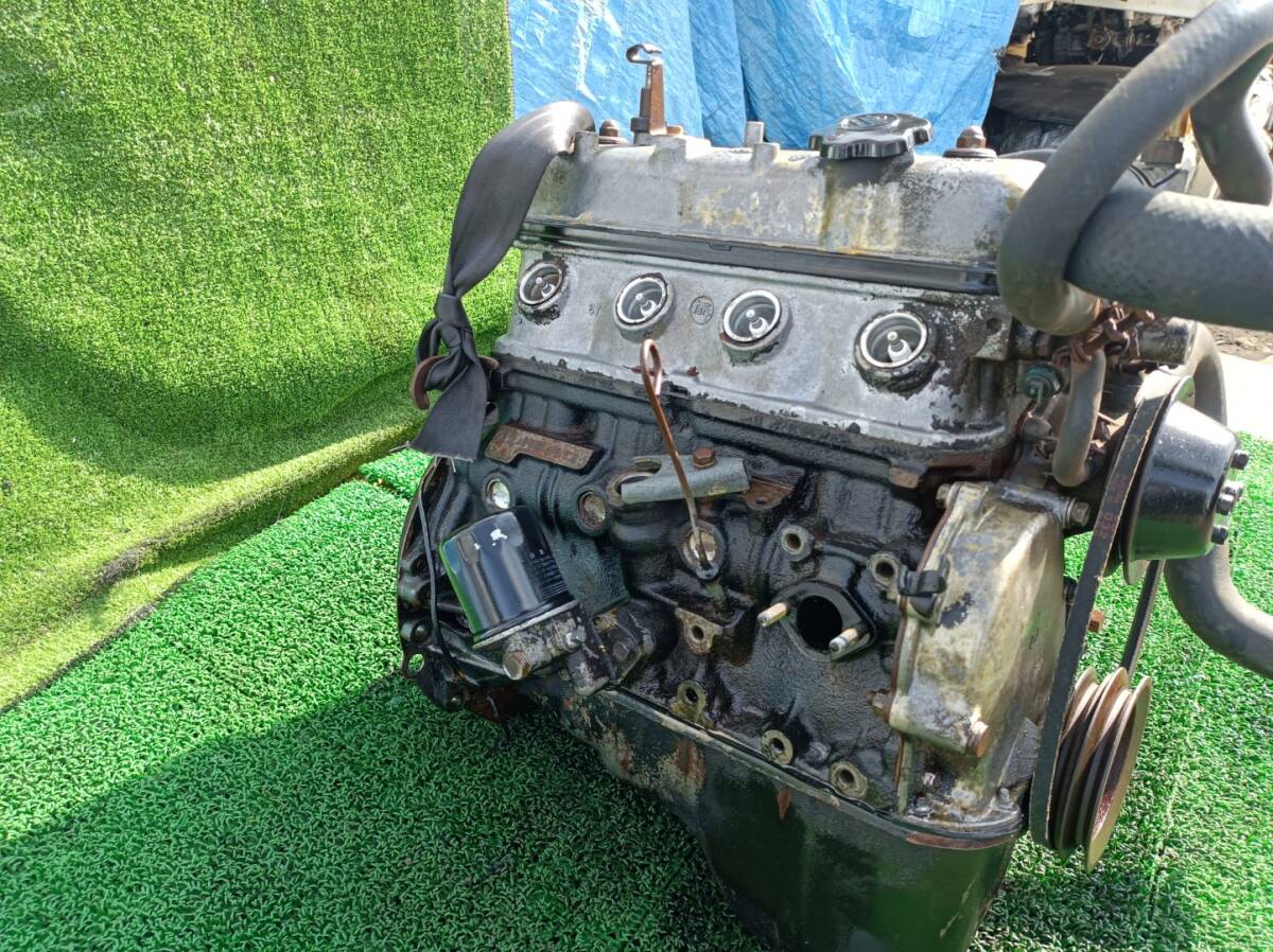 トヨタ　製造期間1977-1989　4K　エンジンのみ　中古　EN1891　#hyj　沖縄発送不可_画像4