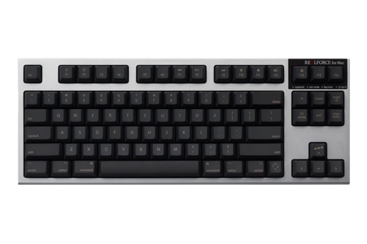 REALFORCE for Mac PFU Limited Edition 英語 US配列 【PZ-R2TLSA-US4M-BK】