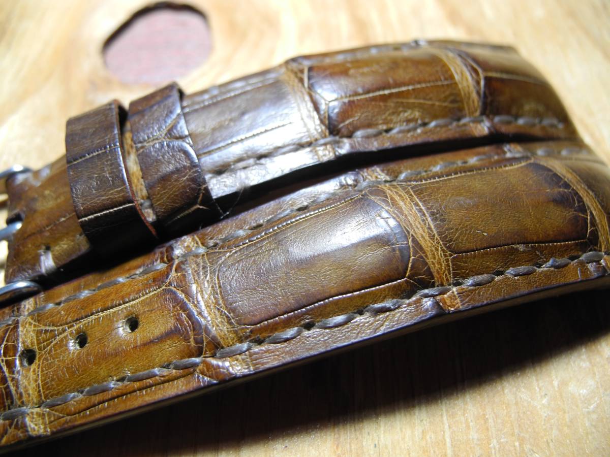 original leather items.［ハンドメイド／カイマン／22－18／L］_画像4