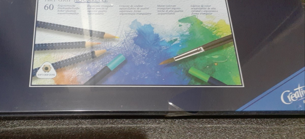  Faber-Castell искусство рукоятка акварель цветные карандаши 60 -цветный набор 