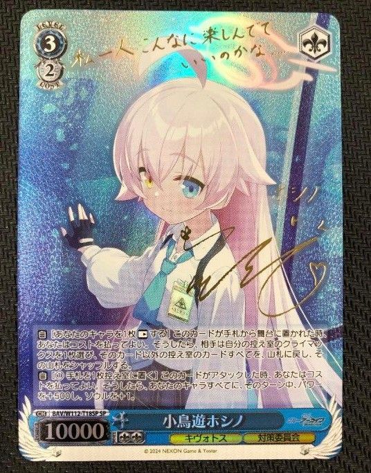 ヴァイス/ブルーアーカイブ/TD SP/小鳥遊ホシノ|Yahoo!フリマ ヴァイス/ブルーアーカイブ/TD SP/小鳥遊ホシノ|Yahoo!フリマ